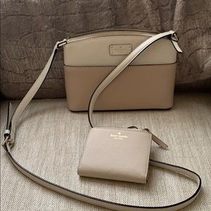 Kate Spade crossbody and wallet